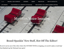 Tablet Screenshot of murrvox.com